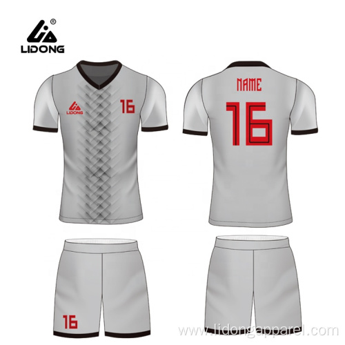 Wholesale Custom Team Soccer Uniforms Men Football Jerseys